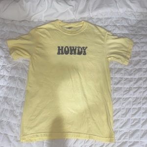 Howdy - Comfort Colors Tshirt
